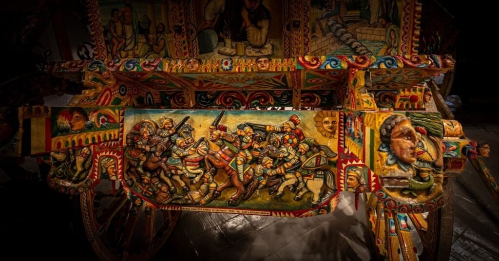 Museo del carretto Madonie - Chiave del carretto Siciliano - Villa Sgadari